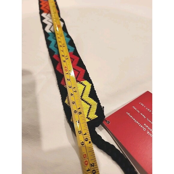 NWT Vintage Guatemalan Maya Mam Handmade Headband 9x1.5 in Bohemian Mayan Ethnic - Picture 2 of 5